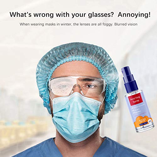 Eariy Anti-Fog Spray, Voorkomt Fogging van glas of kunststof ramen, spiegels, Eyewear Lenzen, Brillen, Zwembril, Ski Maskers, Verrekijker & Scopes, Streak Free, Langdurige oplossing - Image 5