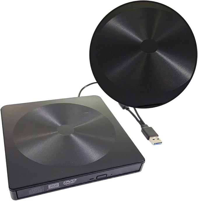 Unidad DVD externa VILLCASE Type-C multifuncional USB miniatura 2