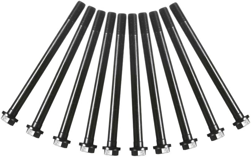MOCA Cylinder Head & Head Bolt Sets Fit for Toyota 22R 1985-1995 4Runner 2.4L, 1985-1995 Pickup 2.4L, 1985 Celica 2.4L 2366CC L4 SOHC