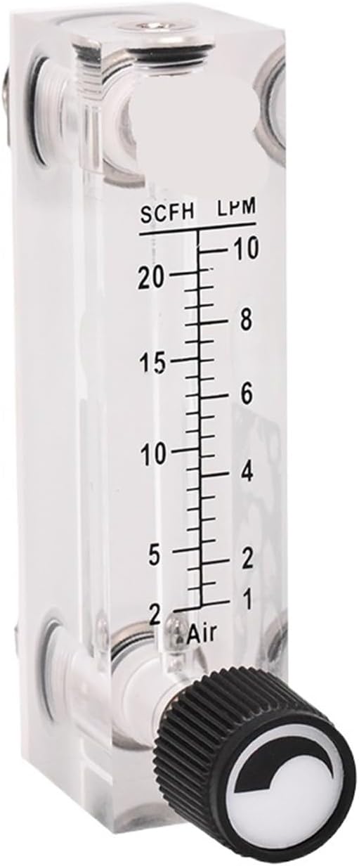 Acrylic Panel Type Flowmeter Pneumatic Regulating Structure for Liquid and Gas System for Water Application in General Use