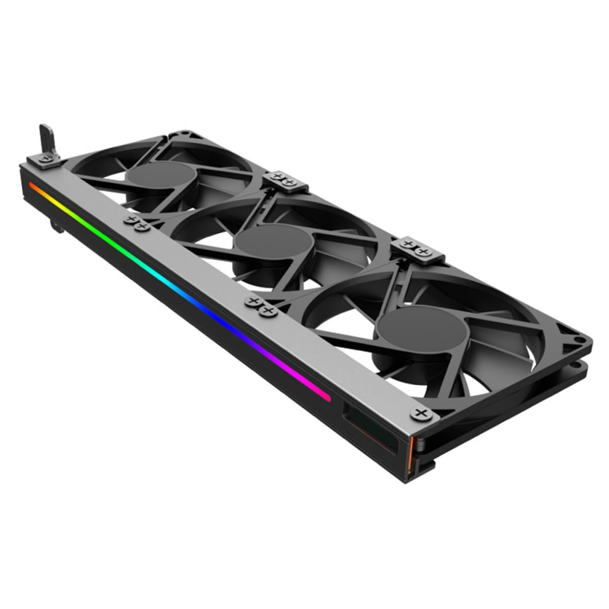 POPETPOP Pin Argb Graphic Card Cooling Fan Silent Video Card Radiator Cooler Accessory with Motherboard Sync Stable High Performance Pcie Fan for Desktop