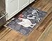 Kitchen Anti-Fatigue Mats - Two Roosters, Black, 20