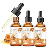 Jimerito - Gotas de miel para ojos, miel de abeja para ojos, alivia la fatiga y la sequedad de los ojos (3 unidades)