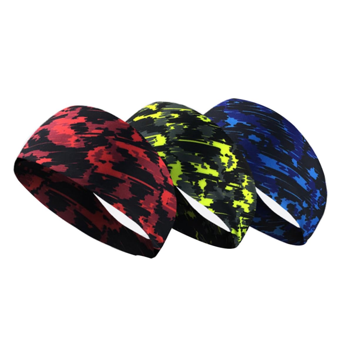 BESPORTBLE 6 Stück Herren-Stirnband Kopfwickel Für Männer Bandana Für Männer Stirnbänder Für Männer Elastisches Haarband Fußball-Stirnbänder Sport-Haarband Stirnbänder Für Yoga