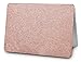 KECC Compatible with MacBook Air 13 inch Case 2022 2021 2020 2019 2018 Release M1 A2337 A2179 A1932 Plastic Hard Shell + Keyboard Cover + Sleeve + Screen Protector, Rose Gold Sparkling
