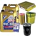 Produktbild QR-PARTS 69342159 Filter Set Inspektionspaket 10 Liter Motoröl Longlife III 5W-30 MANN-FILTER Innenraumfilter Luftfilter Ölfilter
