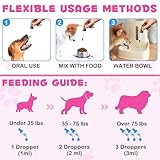 Collagen for Dogs, Liquid Dog Collagen Drops, Daily Collgen Supplements for Dogs Joints, Skin & Coat, Supoorts Dog Skin Itch Relief, Dog Collagen with Biotin, MSM & Ginger, Bacon Flavor, 2 Fl.oz - Image 6