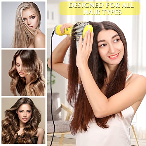 Savani Hair Dryer Brush, Ionic Blow Dryer Brush & Volumizer In One, 4 In 1 Professional Hot Air Brush And Styler For Drying, Straightening, Volumizing, Combing #TOP5