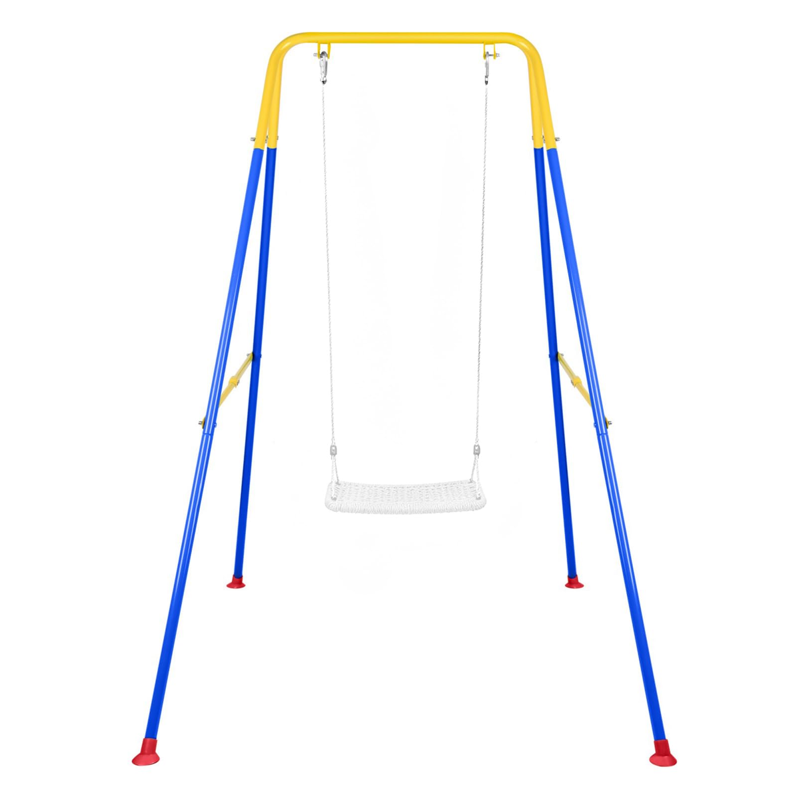 Swing Stand for Kids, Foldable A-Frame Metal Frame for Indoor &amp; Outdoor