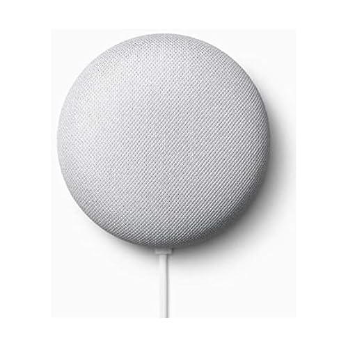 مكبر صوت ذكي نيست ميني الجيل الثاني من جوجل GA00638-GB بلون طباشيري، بلوتوث , متعدد الالوان