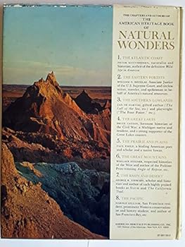 Hardcover The American Heritage Book of Natural Wonders, Book