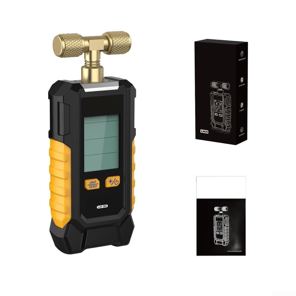 Calibro a vuoto digitale LM30 Calibrazione automatica a doppia modalità per strumento di test di rilevamento perdite di tenuta del sistema HVAC