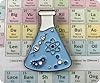 Science Beaker Enamel Pin Laboratory Chemistry Biology Physics Themed Lapel Badge Metal Enamel Science Gift Accessory For Students Teachers Collectors 2.8 x 2cm #4