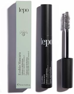 LEPO Ecological Mascara Volume and Definition with Vegetable Waxes and Vitamin E Ec…