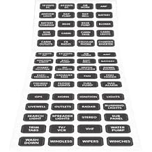 Blue Sea Systems 8214 Black 60 Label Set