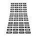 Blue Sea Systems Black 60 Label Set