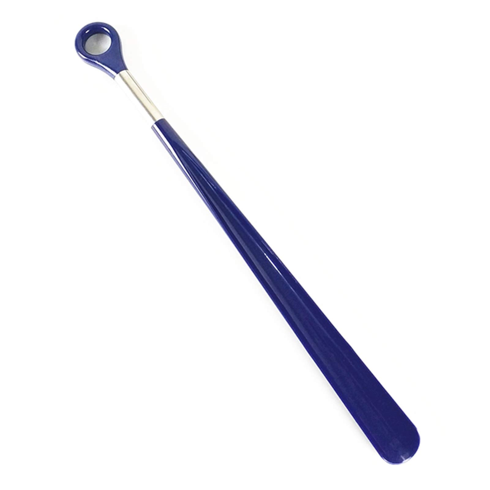 49CM Schuhlöffel mit langem Griff, Haushaltskunststoff-Schuhcreme | Geeignet für Senioren (Farbe: Blau, Größe: 49 x 4 cm) (lila 49 x 4 cm)