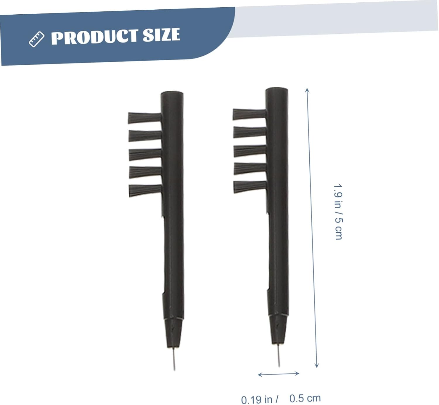 1set Earpiece Cleaner Cleaning Brush and Cloth Material Lightweight Design Convenient Battery Removal Magnet for Daily Maintenance