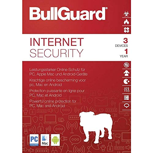 Preisvergleich Produktbild Bullguard Internet Security 2019 3U W / A