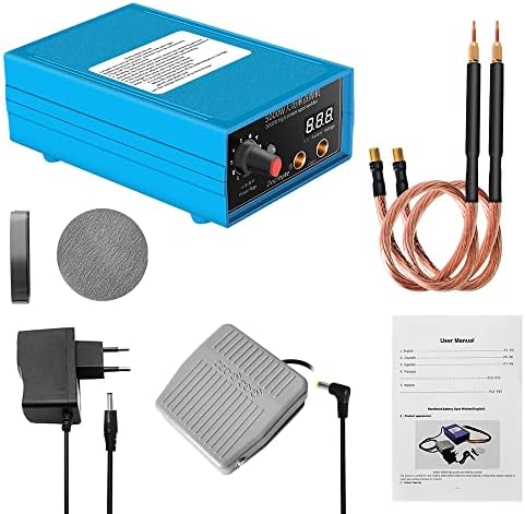 Saldatrice A Punti Weytoll 5000W Per Batterie Al Nichel - Con Pedale E Regolazione 10 Livelli - Foto 2