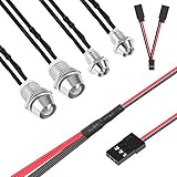 RC Car Led Light Headlight Taillight Kit with Y Cables for Hsp Tamiya 1/10 Scale Rc Car Tank Models