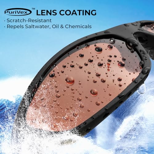 Image of KastKing Hiwassee Polarized Sport Sunglasses for Men and Women, Wrap Sunglasses for Fishing Cycling and Running,UV Protection
