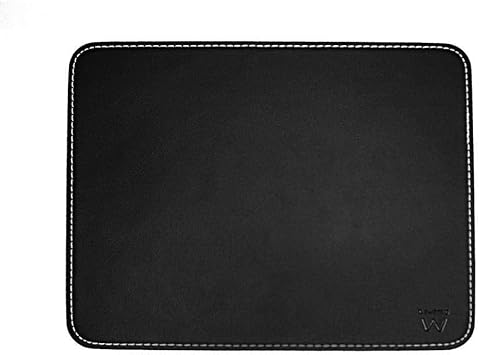 Mouse Pad Black Leather Look
