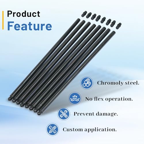 VCUJSUC Cut To Length Chromoly Push Rod for Honda GX200 For Predator 212cc Mini Bike Go Kart by VCUJSUC - Used condition - Image 4