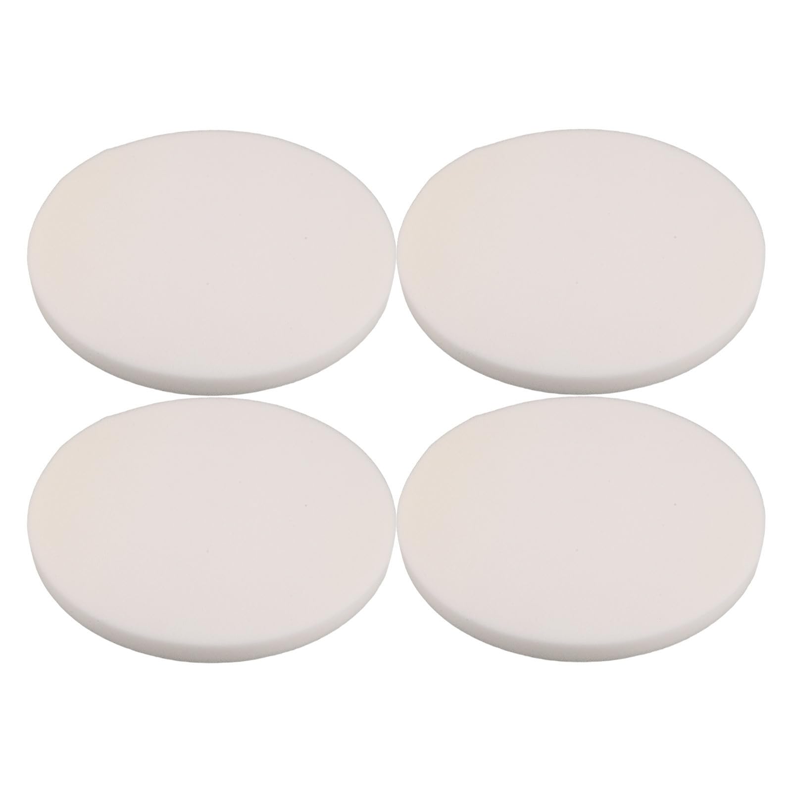Relleno de espuma redonda blanco en pack de 4 piezas para cojines