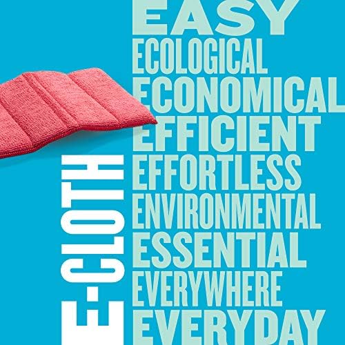 E-Cloth Cleaning Pad, Premium Microfibre Non-scratch Kitchen Dish Scrubber Sponge, Ideal for Dish, Sink and Countertop Cleaning, 100 Wash Promise,, 2 Pack