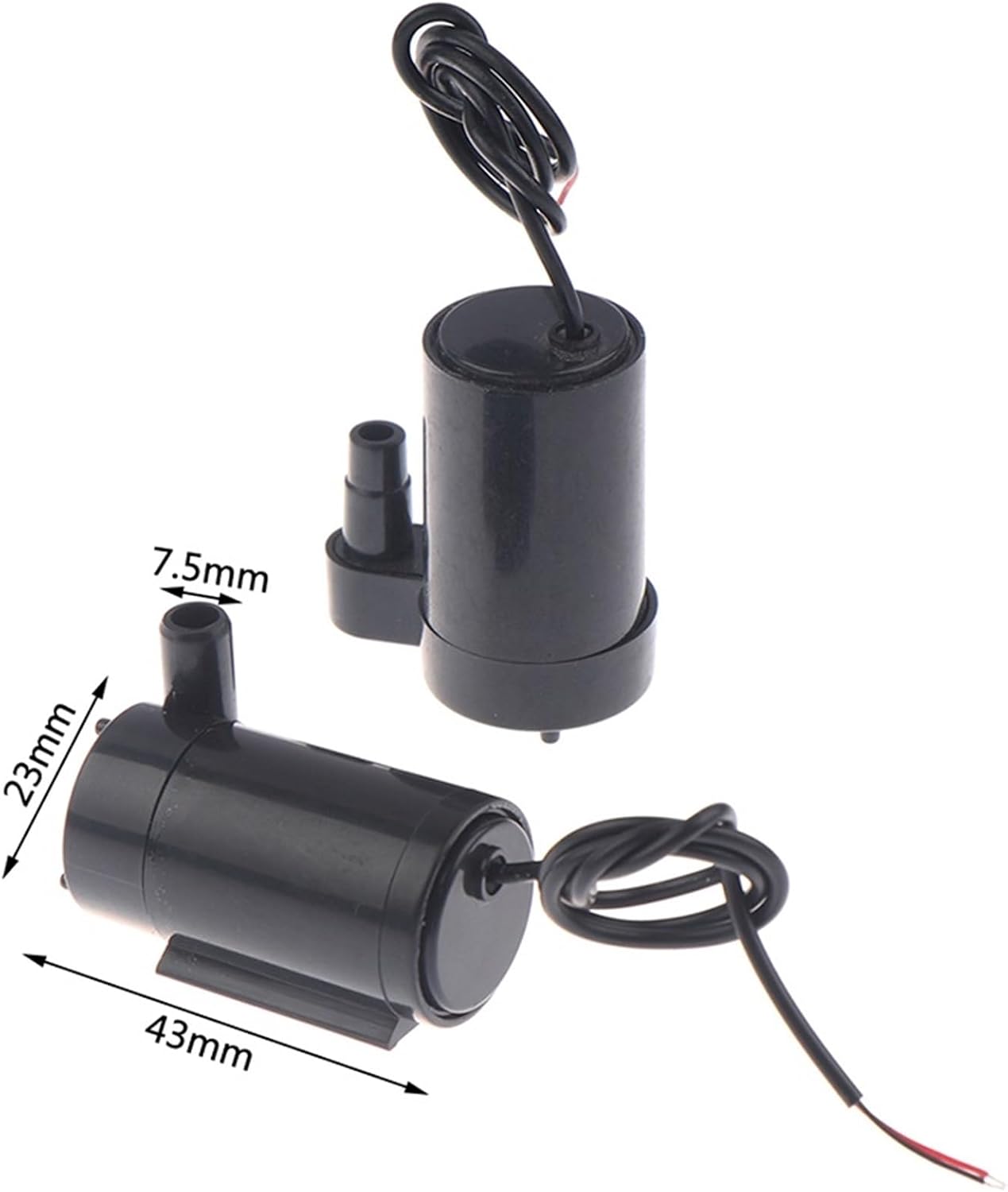DC 5-12V Low Noise Brushless Motor Pump 3L/Min Mini Micro Submersible Water Pump(Vertical type)