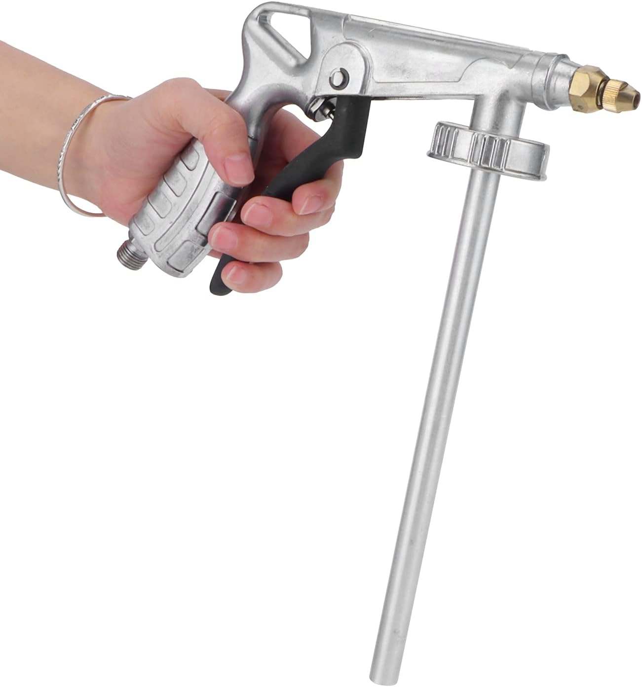 Adjustable Coating Gun Aluminum Alloy Painting Sprayer Airbrush for Furniture Machinery Ships