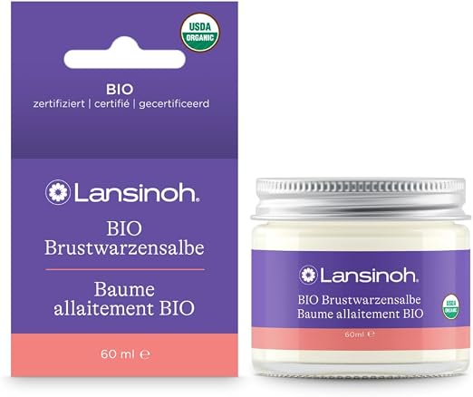 Lansinoh Baume Allaitement Bio Lansinoh - Soin Mamelons Sensibles 50 ml