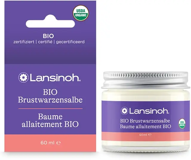 Baume Allaitement BIO Lansinoh - Crème pour Crevasses Allaitement Naturelle