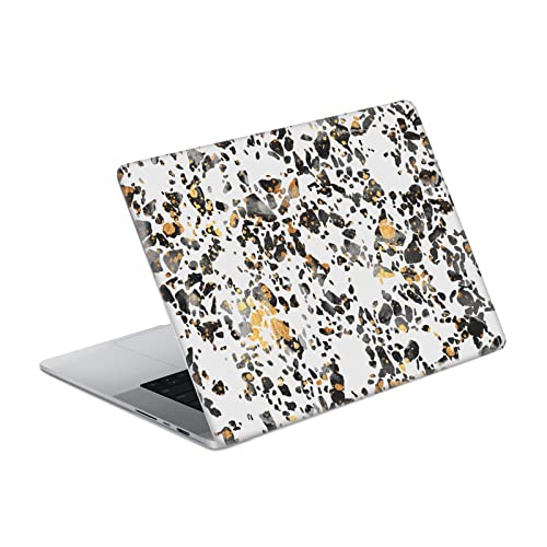 Skin vinyle MacBook Pro 16 A2485 Elisabeth Fredriksson Terrazzo Or