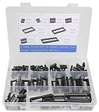 100Pcs 2.54mm Pitch Dual Row DIP IC Sockets Solder Type Adaptor Set 6,8,14,16,18,24,28,40 Pin Electr
