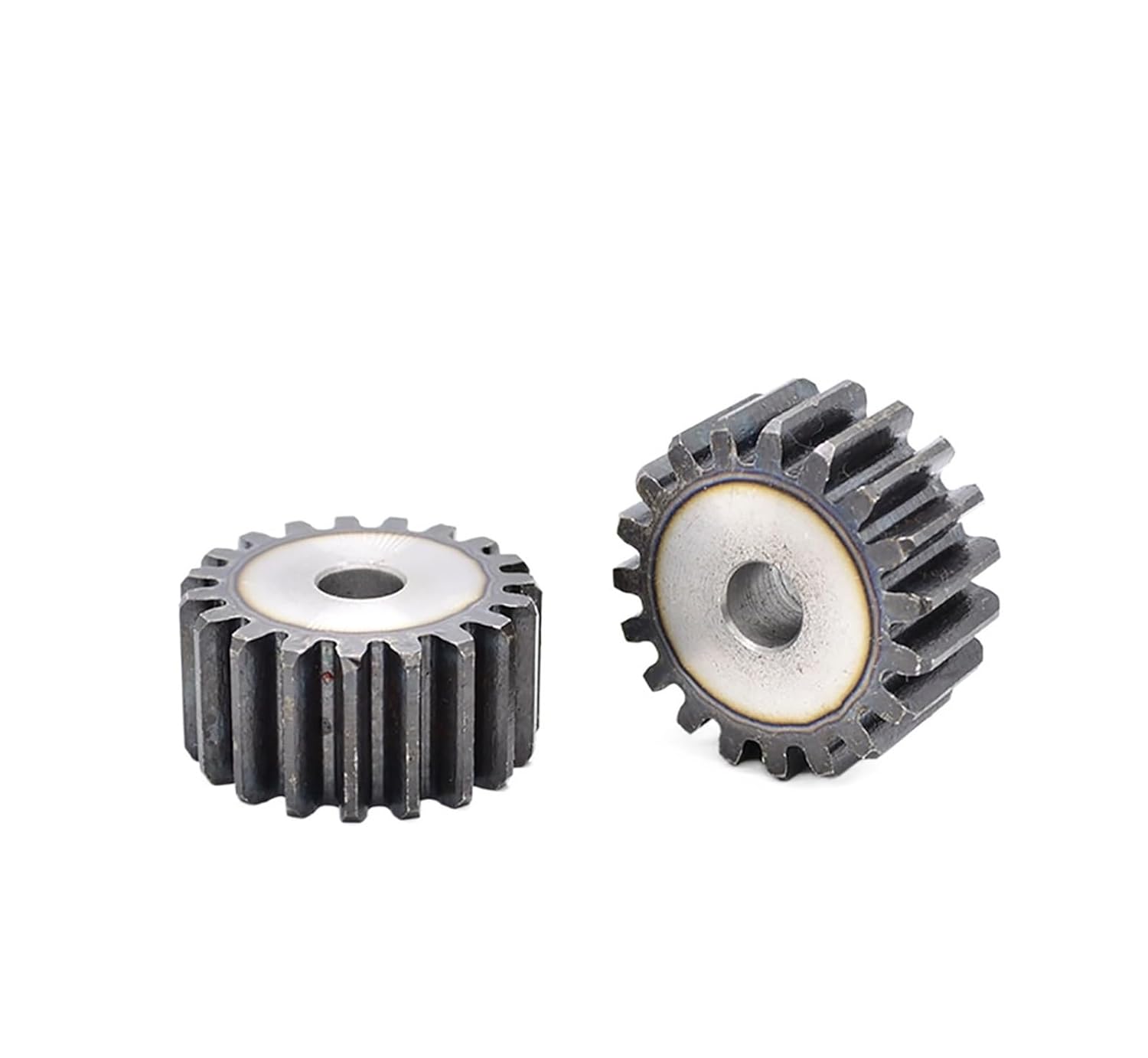 Bevel Gear Pinion Hardware Mechanical 1pcs 1.5Mod Cylindrical Spur Gear Carbon Steel Mechanical Gear 12/13/14/15/16/17/18/19/20/21/22/23/24/25/26/27 Tooth(27 Teeth)
