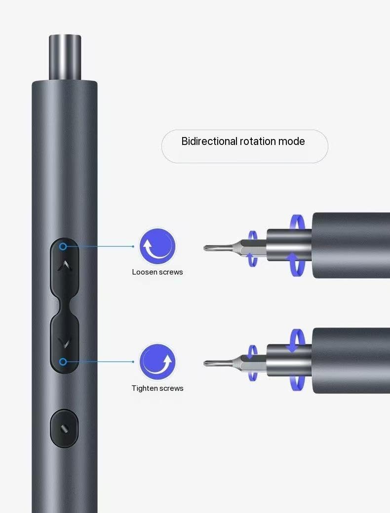 Mini Electric Screwdriver Set - 120-in-1 Precision Wireless Repair Tool with 24 Magnetic Bits & LED Light, Cordless Power Screwdriver for Phone, Camera, Laptop, Watch, Eyeglasses & Electronics
