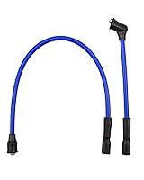 Vista 1 de Cable de Bujía de 10mm para Harley Davidson Sportster 883 1200 XL 1986-2003, 2104-0143 - Azul Silicona