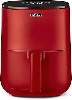 bella 3L Digital Air Fryer Multifunction 5-in-1 with Grill and Basket Non-stick Removable and Dishwasher Safe, 1400 Watt, …