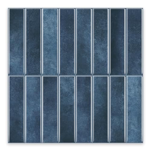 Tretizl 10 Sheets Thicker Design Peel and Stick Backsplash, Self