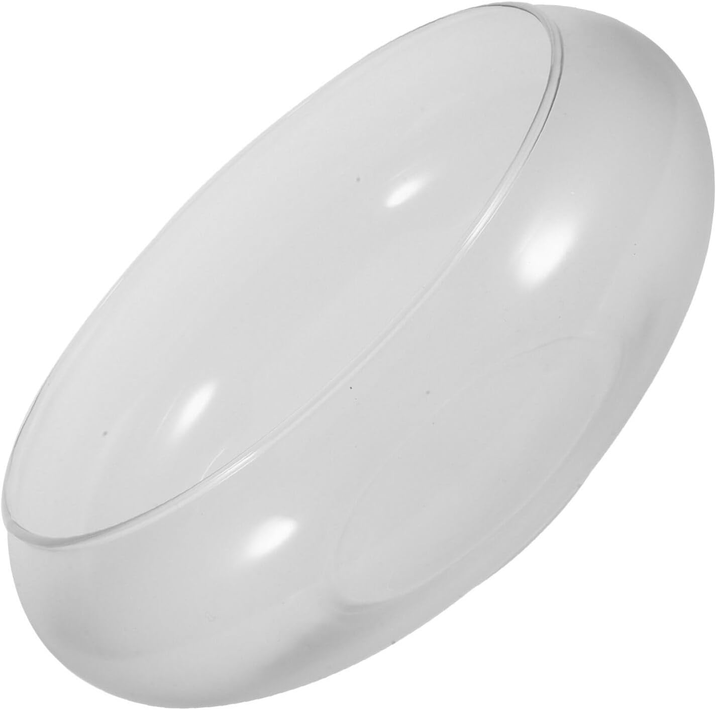 SUPVOX Glass Fish Bowl Clear Aquarium Bowl Hydroponic Planter Pot Round Nursery Container Wide Mouth Flower Vase Succulent Bonsai Pot for Home Garden