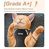 Halypet Cat Harness and Leash Set [ MAX Safety Third Generation ] Escape Proof Soft Adjustable Cat Leash Breathable Comfortable Vest Easy to Wear Kitten Harness for Outdoor Walking