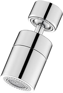 360° Aireador Grifo Cocina Adaptador Grifo Cocina Faucet Extender Alcachofa de Ducha Difusor Gadgets Aireador Lavabo Giratorio, Fregadero Ahorro Hídrico Baño (Estilo 1)