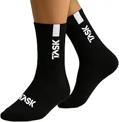 Meia de Poliamida para Corrida e Ciclismo Confortavel Respiravel TASK