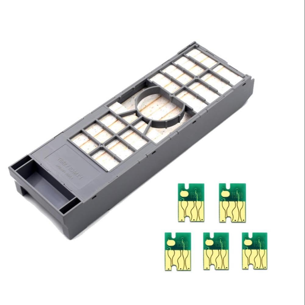 T582000 T582000 T5820 konserwacyjny pojemnik na tusz kompatybilny z P800 SC P800 SureLab D700 DX100 Stylus (Tank with Chip)