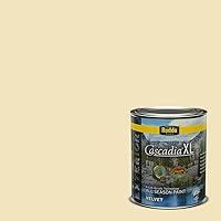 Vista 57 de Rodda Paint CASCADIA ZERO Interior Semi-Gloss Paint & Primer in One, Quart, Gold Tweed