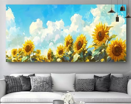 Diamond Painting Enfant et Adulte : Activité Créative Jardin Tournesol pour un Moment Cosy