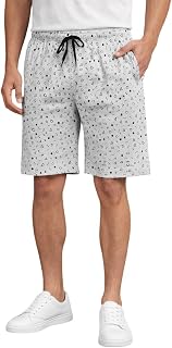 ALZA Men’s Cotton Printed Shorts Elastic Waist Casual Summer Shorts Price In India