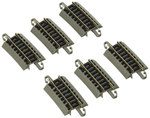 Bachmann Industries E-Z Track Quarter Section 12.50" Radius Curved Track (6/card) N Scale